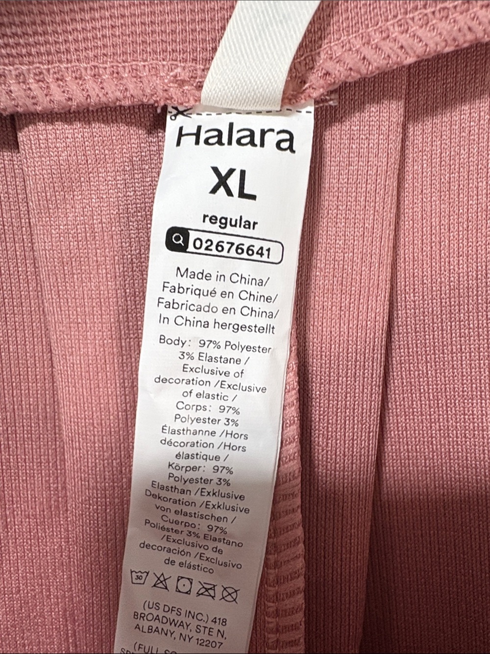 NWT Halara Dusty Rose Relaxed Overall Jumpsuit Button Strap Pockets - Picture 3 of 9